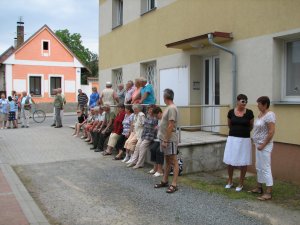 Odhalení pamětní desky Josefa Langmilera - 20.7.2013